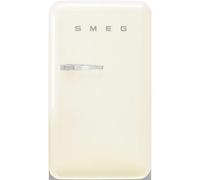 Smeg FAB10RCR6 Frigorífico-congelador Independiente | Clase energética F | Diseño años '50, color crema, 135 L