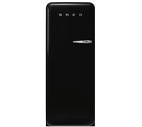 Smeg FAB28LBL6 - Frigorífico 1 Puerta 50'S Style 270 Litros 153 x 60,1 x 72,8 Cm Clase C Negro