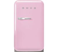Smeg FAB5RPK6 - Frigorífico de 1 Puerta Estética 50'S Style 72,5 x 40,4 x 50 Cm Clase C Rosa