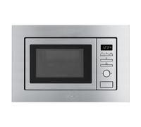 SMEG FMI017X Microondas + Parrilla Empotrable Inox 5 Funciones 17 Lt [EEK: A]