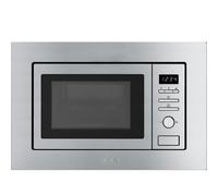Smeg FMI020X Microondas Integrable con Grill 21L 800W Inox