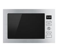 Smeg FMI425X Microondas Integrable con Grill 25L 900W Inox/Negro