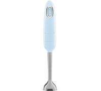 Batidora de mano - Smeg HBF01PBEU, 700 W, Función Turbo, 14850 RPM, Sistema FlowBlend, Azul