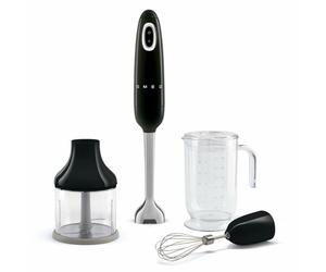 Smeg hbf03bleu licuadora batidora de inmersión 700 w negro, acero ino