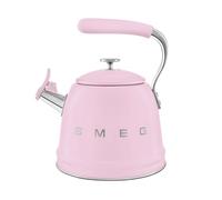 Hervidor de Acero con silbato SMEG WKF01PK Rosa (2.3 L)