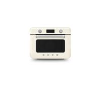 Smeg COF01CREU - Horno de sobremesa con vapor Crema 50's Style