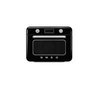 Smeg COF01BLEU Mini Horno de Vapor Combinado de Sobremesa 1800W Negro - Multifunción Grill Air Fry - 33 recetas