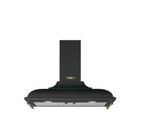 Smeg KC19AOE Campana de pared Cortina, 90 cm, color antracita