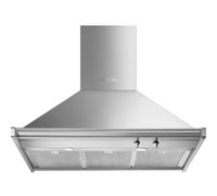 Campana de Cocina Pared Smeg 90 cm Extractora / Recirculación Clásica KD90HXE Acero Inoxidable