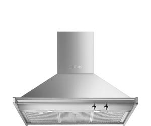 SMEG KD90HXE Capa Decorativa De Pared Aspirante 90Cm Línea Clásica Inox CE