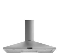 SMEG KDE900EX Campana Decoración en la Pared 90 CM 3 Velocidad Inox Clase D [EEK: D]