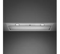 Smeg KICGR70X2 Campana extractora Empotrable | Clase energética A | Diseño compacto, 3 velocidades, Filtro de carbón