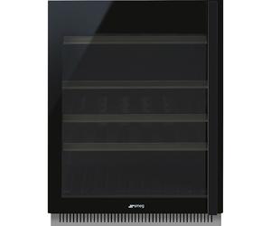 SMEG KITCHEN Vinoteca empotrable SMEG ELITE CVI638LN3. Cíclico. Entre 21 y 49 botellas. Medidas 82,5x59,5x56,6 Cm