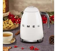 SMEG KLF03WHEU - Hervidor capacidad 1,7 lt Línea Años 50 2400W Color Blanco