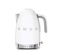 Smeg KLF04WHEU - Hervidor 1,7 lt Años 50 2400W ajuste temperatura Color Blanco