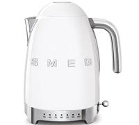 SMEG KLF04WHEU - Hervidor 1,7 lt Años 50 2400W ajuste temperatura Color Blanco