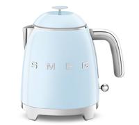 Smeg KLF05PBEU Electric Kettle with a Capacity of 0.8l and a Power of 1400 W KLF05PBEU-pastel Blue, Plastic, Black