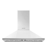 Smeg KPF12WH - Campana Decorativa de 120 Cm Estética Portofino 3 Velocidades Clase A+ Blanco