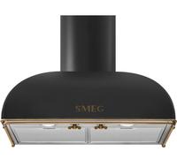 Smeg KS59AOE2 campana De pared Antracita, Latón, Acero inoxidable 754 m³/h