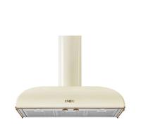 Smeg KS89POE Campana de pared Colonial, 90 cm, color crema