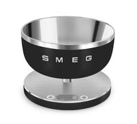 Smeg KSC01BLMWW Báscula de cocina, Estética Collezione, Negro mate