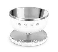 Smeg KSC01WHMWW Báscula de cocina, Estética Collezione, Blanco mate
