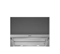 Smeg KSET600XE Campana Telescopica, Estética Universal, Acero Inoxidable, 60 cm