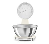 Smeg ksf01crww báscula de cocina cromo, crema de color encimera básc