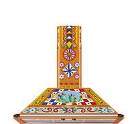 Smeg KT90DGC - Campana Decorativa de 90 Cm Estética Victoria 3 Velocidades Clase A Decorado Especial