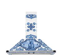 Smeg KT90DGME- Campana Decorativa de 90 Cm Estética Victoria 3 Velocidades Clase A Decorado Especial