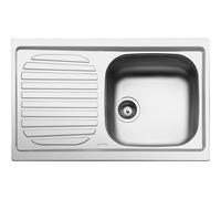 Smeg LYP791S fregadero Lavabo sobre-encimera Rectangular Acero inoxidable