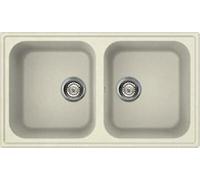 SMEG LZ862P Fregadero, Cream-Coloured, 86 x 50 cm