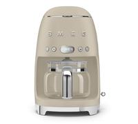 Smeg, máquina de café filtro dcf02mlmeu, función de aroma y autotar