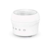 Smeg, Máquina de helado SMIC01 para amasadora, capacidad hasta 1,1 l, depósito de refrigeración con sistema de refrigeración, incluye accesorios, compatible con Smeg SMF02/03/13