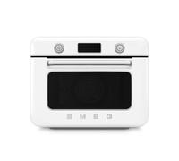 Smeg COF01WHEU - Horno de sobremesa con vapor Blanco 50's Style