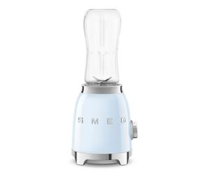 Smeg - mini liquidificadora anni50, azul céu pbf01pbeu
