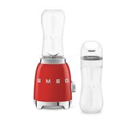 Smeg PBF01RDEU - Batidora de Vaso Estilo Años 50 300 W 2 Velocidades Roja