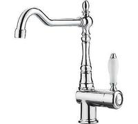 SMEG MIR6CR-2 Grifo Mezclador Monomandos Caña Giratorio H29, 9 360CROMO