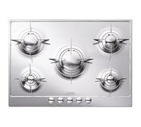 Smeg P705ES hobs Acero inoxidable Integrado Encimera de gas 5 zona(s)