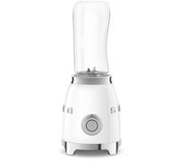 Smeg PBF01WHEU - Batidora de Vaso Estilo Años 50 300 W 2 Velocidades Blanca