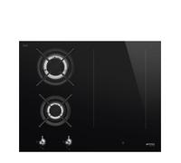 Smeg PM3643D - Placa Mixta Inducción y Gas natural 65cm 4 zonas