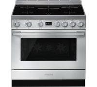 Smeg Portofino CPF9IPX Cocina de Inducción 5 Zonas + Horno Pirolítico Inox