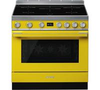 Smeg CPF9IPYW - Cocina con Placa de Inducción y Horno Pirolítico Clase A+ Amarilla