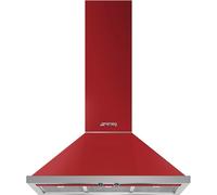 Smeg Portofino KPF9RD Campana Decorativa 90cm Roja
