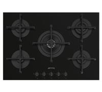 Smeg Cucina PV275B hobs Negro Encimera 72 cm Encimera de gas 5 zona(s)