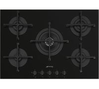 Smeg Cucina PV275B hobs Negro Encimera 72 cm Encimera de gas 5 zona(s)