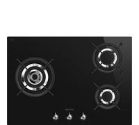 Smeg Classic PV373LCN hobs Negro Integrado 70 cm Encimera de gas 3 zona(s)