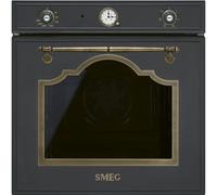 SMEG SF67C1AO Horno Eléctrico Ventilado Pirolítico 60 cm Negro Clase A