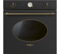 Smeg SF68C1AO Horno Encastrado | Clase energética A | 70 L, Ventilato multifunzione, Smalto Ever Clean, Estetica Cortina
