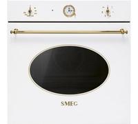 Smeg SF68C1B Horno Encastrado | Clase energética A | 70 L, Ventilato multifunzione, Smalto Ever Clean, Estetica Cortina
